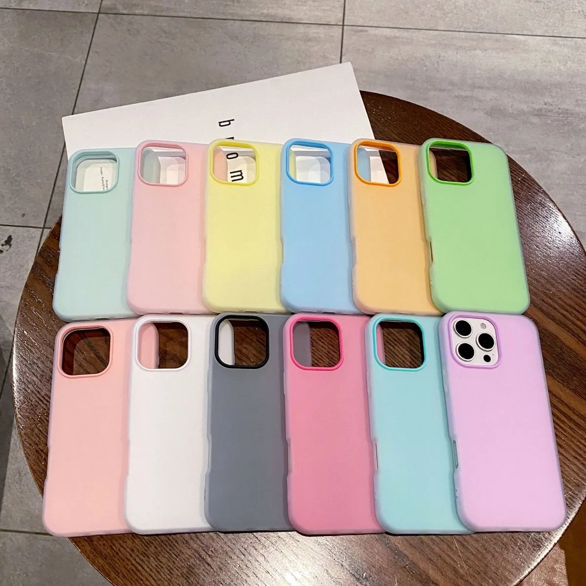 Jelly 2-in-1 Matte Finish Case for iPhone 17 Pro Max, Skin-Feel Frosted Cover Compatible with iPhone 16 Pro Max, Shockproof Hybrid Bumper